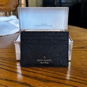 NWT | Kate Spade | Glimmer | Boxed Small Slim Card Holder